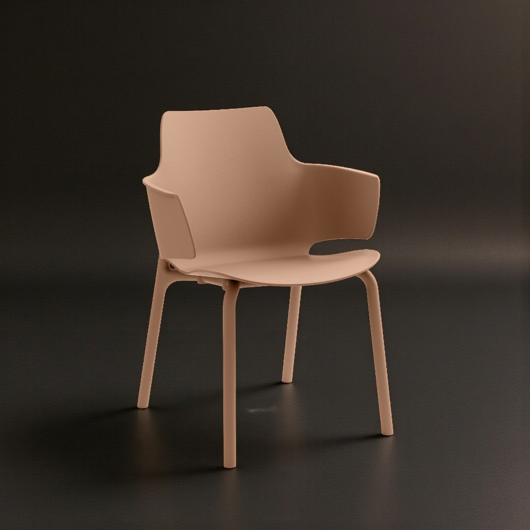 FY-880A'' AURA Chair, Mocha Brown Finish