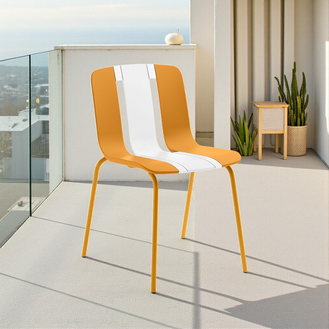 FY-830A'' AURA Chair, Tropical Orange Finish
