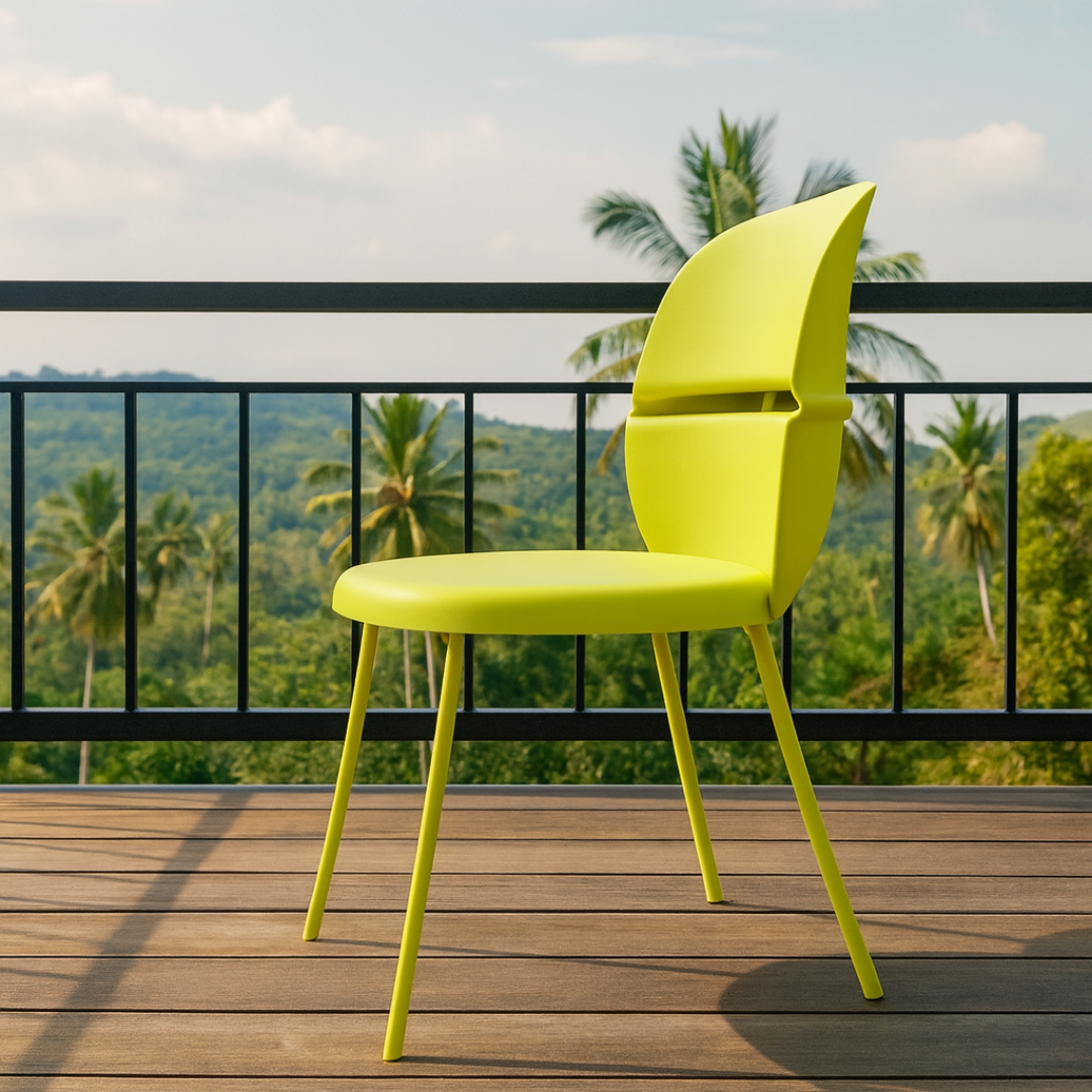 FY-850'' AURA Chair, Grain Yellow Finish