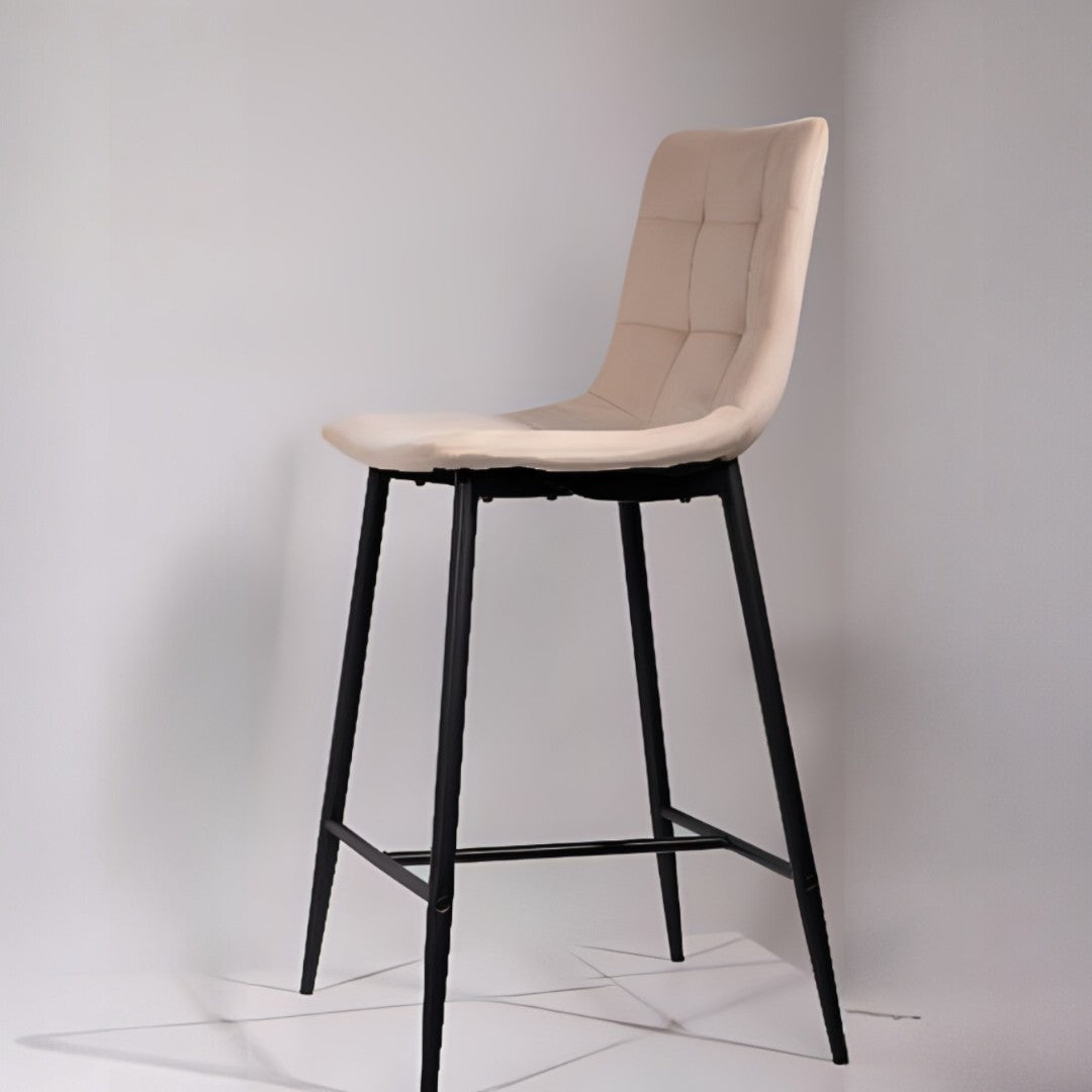 Modern Velvet Bar Chair H43 - JassourCo.