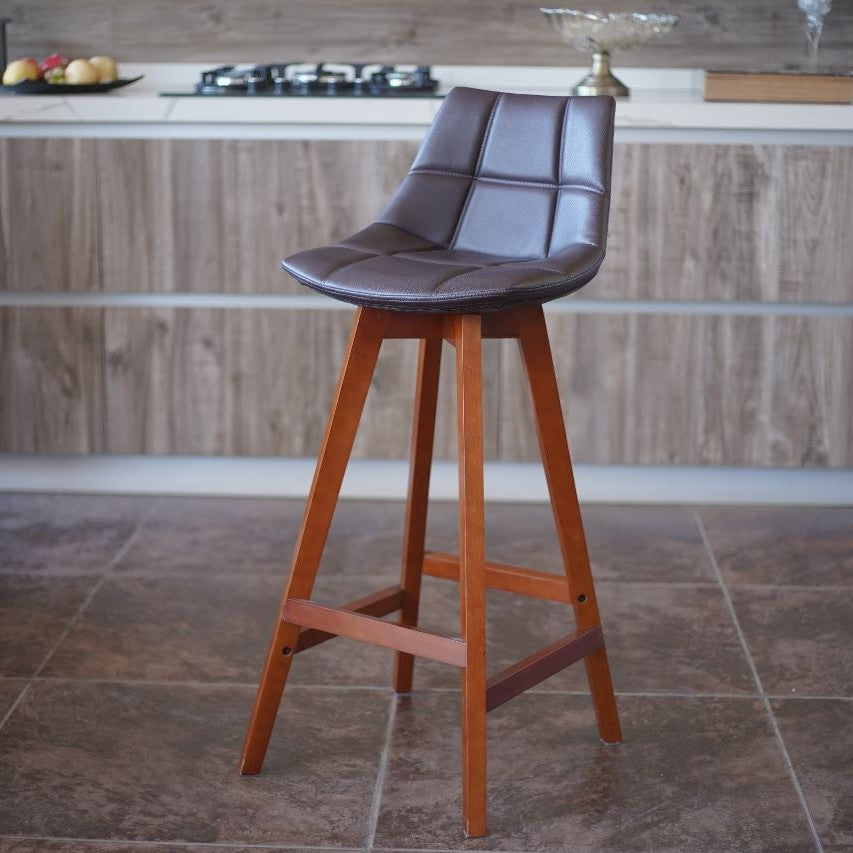 Modern Bar Chair BK-3002 brown - JassourCo.