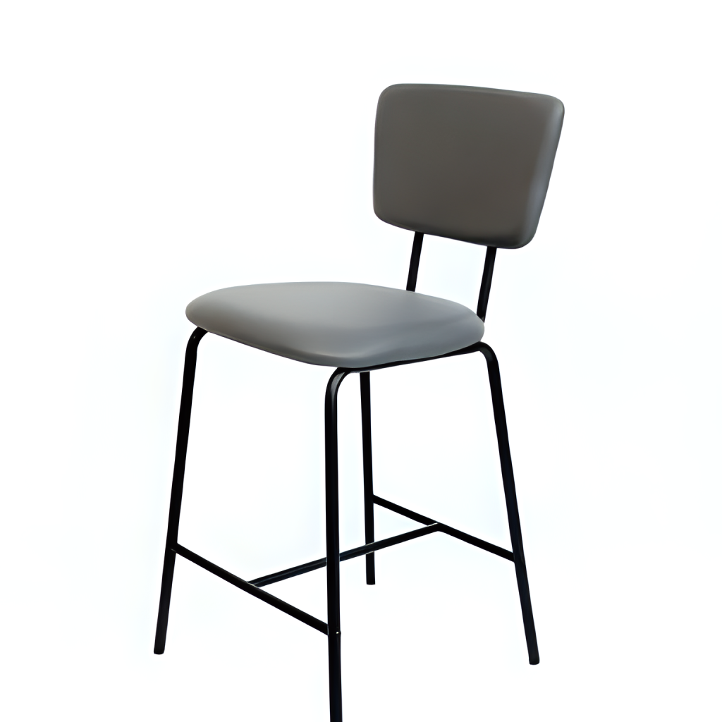 Stylish Faux Leather Bar Chair H89 - JassourCo.