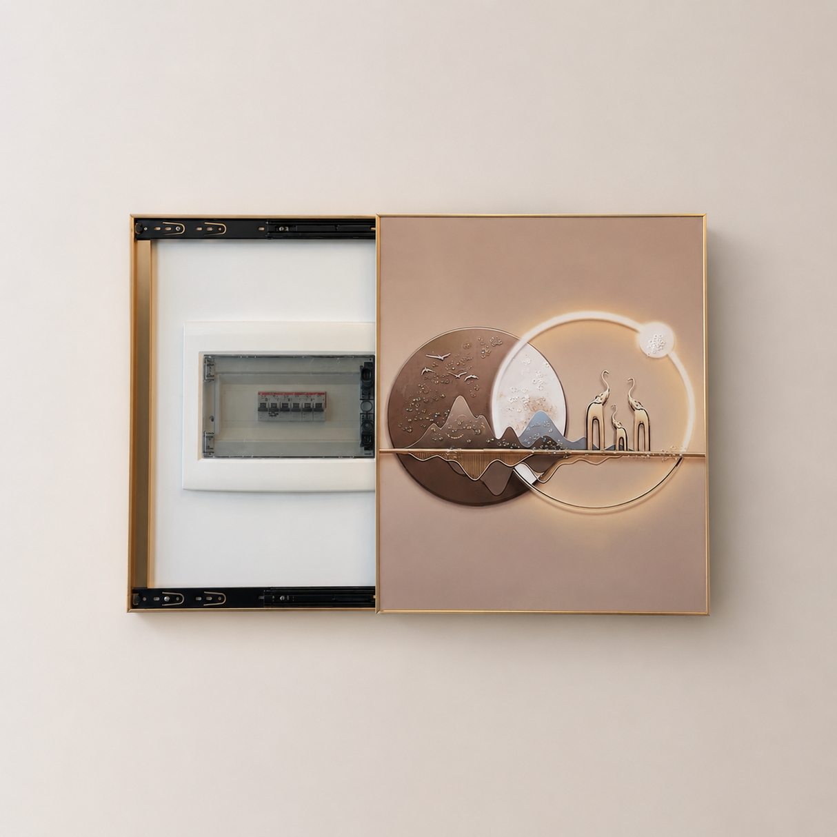 JW-032''Push-Pull slides Panel