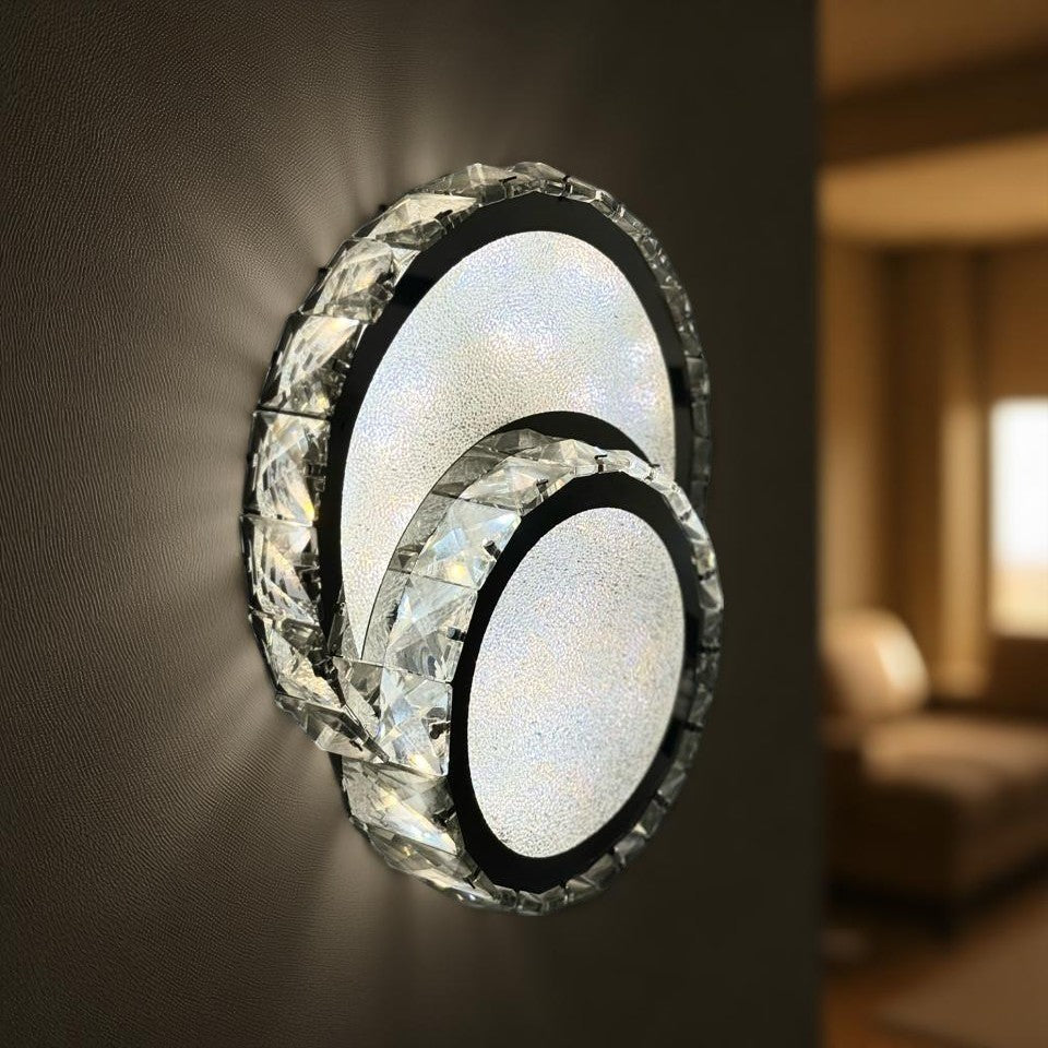 9906 Led Wall Light, Chrome Finish - JassourCo.
