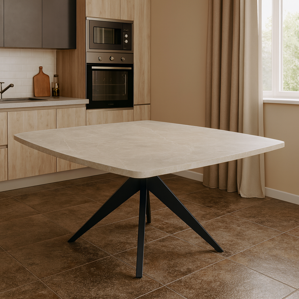 DTOG058'' Melamine Dining Table, 120x120cm