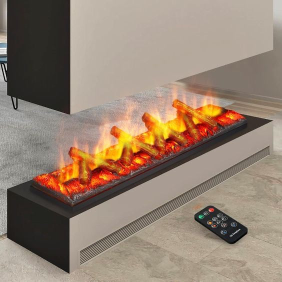 S-305'' Smart Water Vapor Fireplace-Built in Electric Smokless Fire