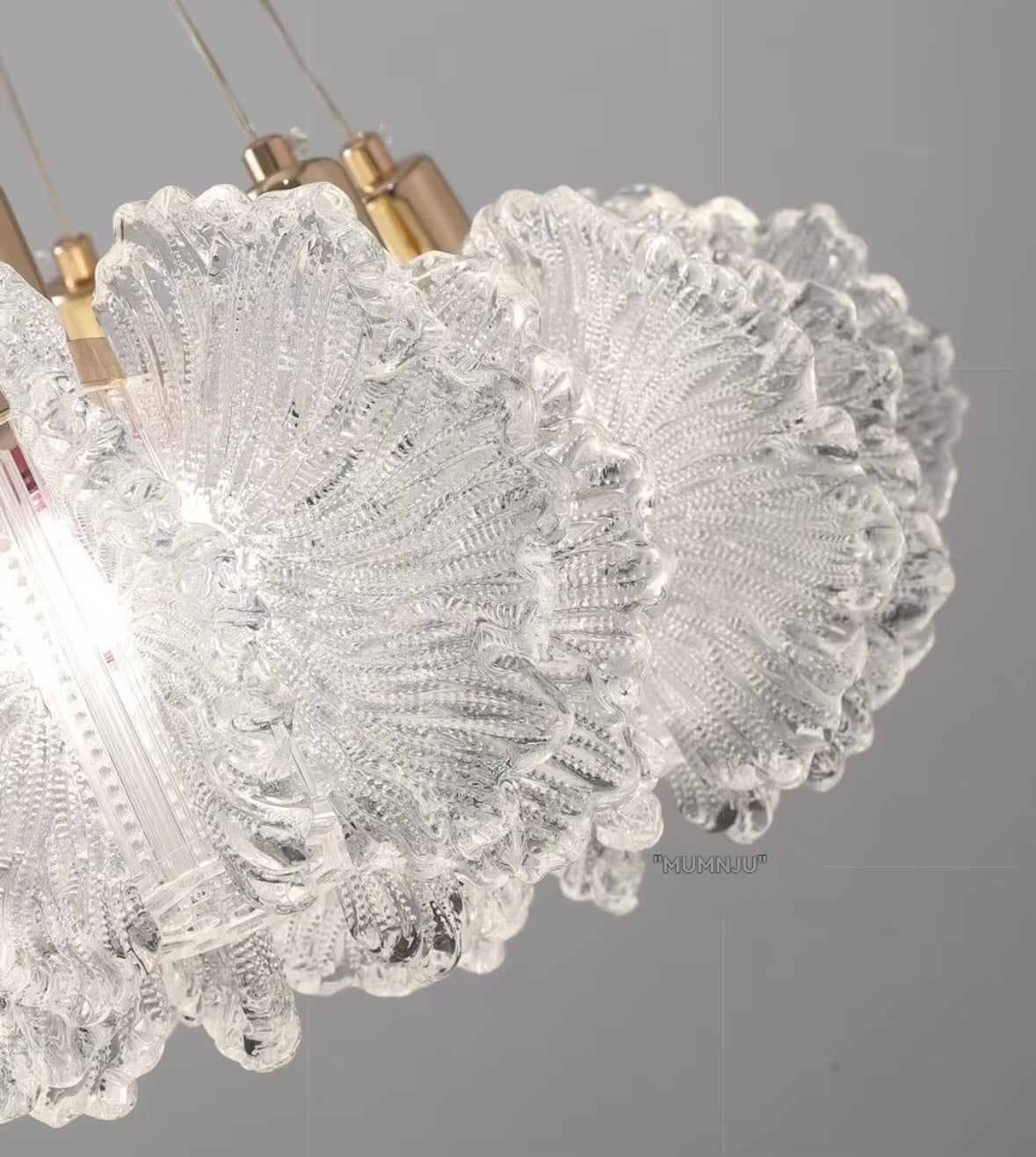 30081'' 19-Light Gold Chandelier, 80cm