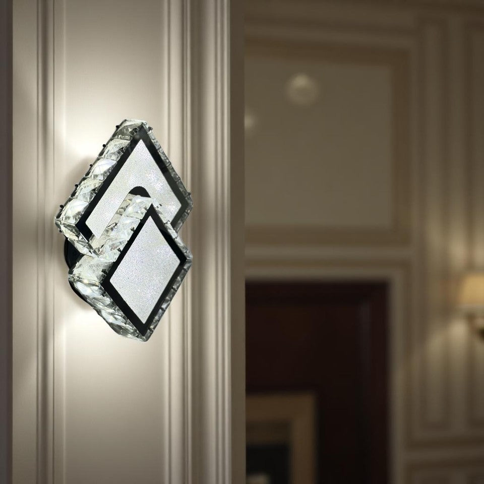 9907-2 Led Wal Light, Chrome Finish - JassourCo.