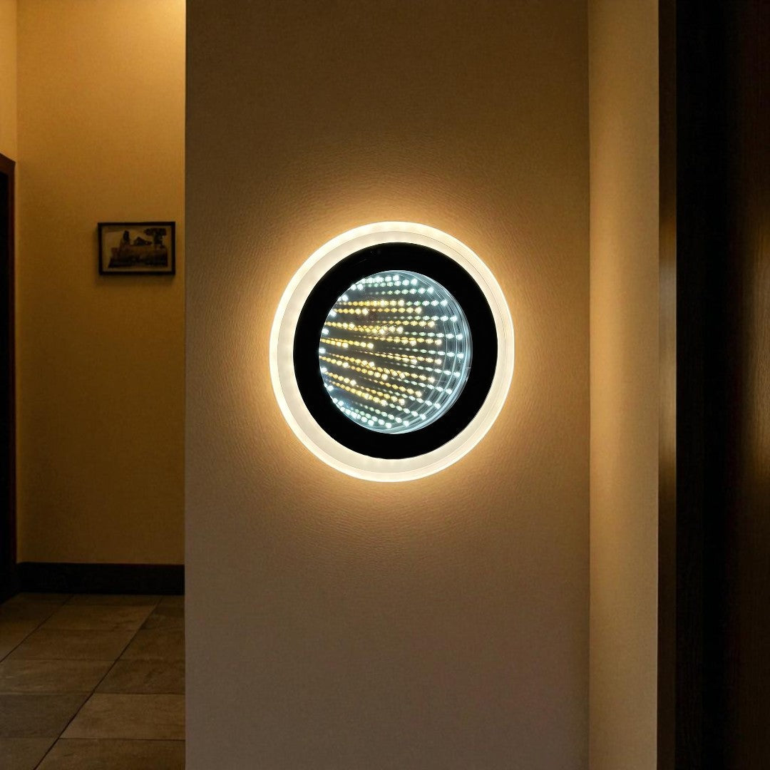 3D-A'' Led Wall Light, Mirror Finish - JassourCo.