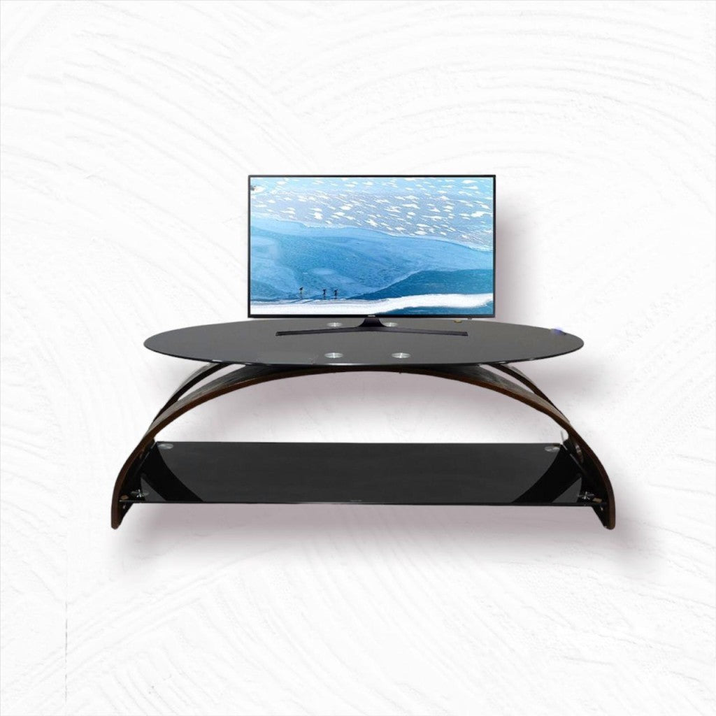 Modern Glass TV Stand - JassourCo.