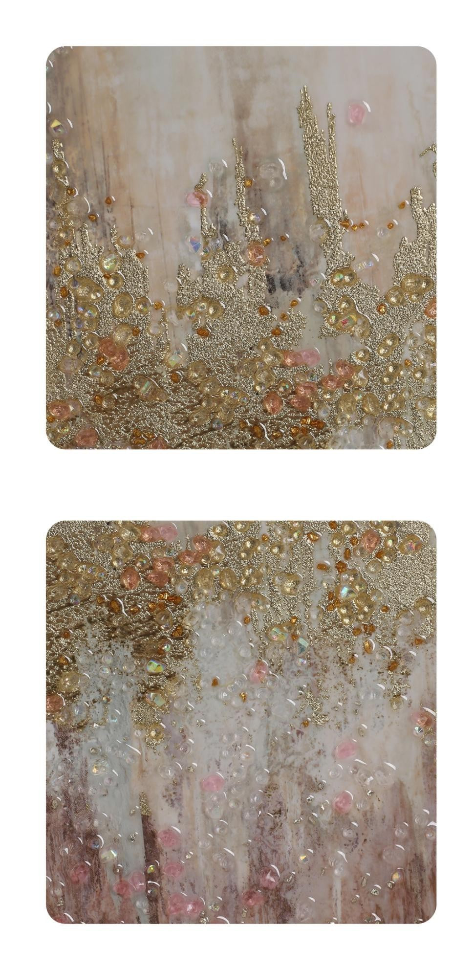 V001367FA2030582XXX'' Jewelled Framed Art (108 × 58 cm) - JassourCo.