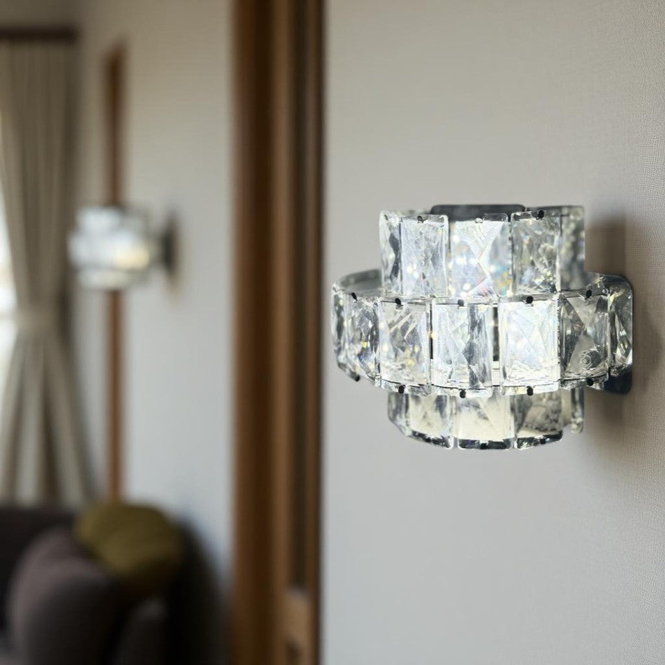 2810-3 LED Wall Light, Chrome Finish - JassourCo.