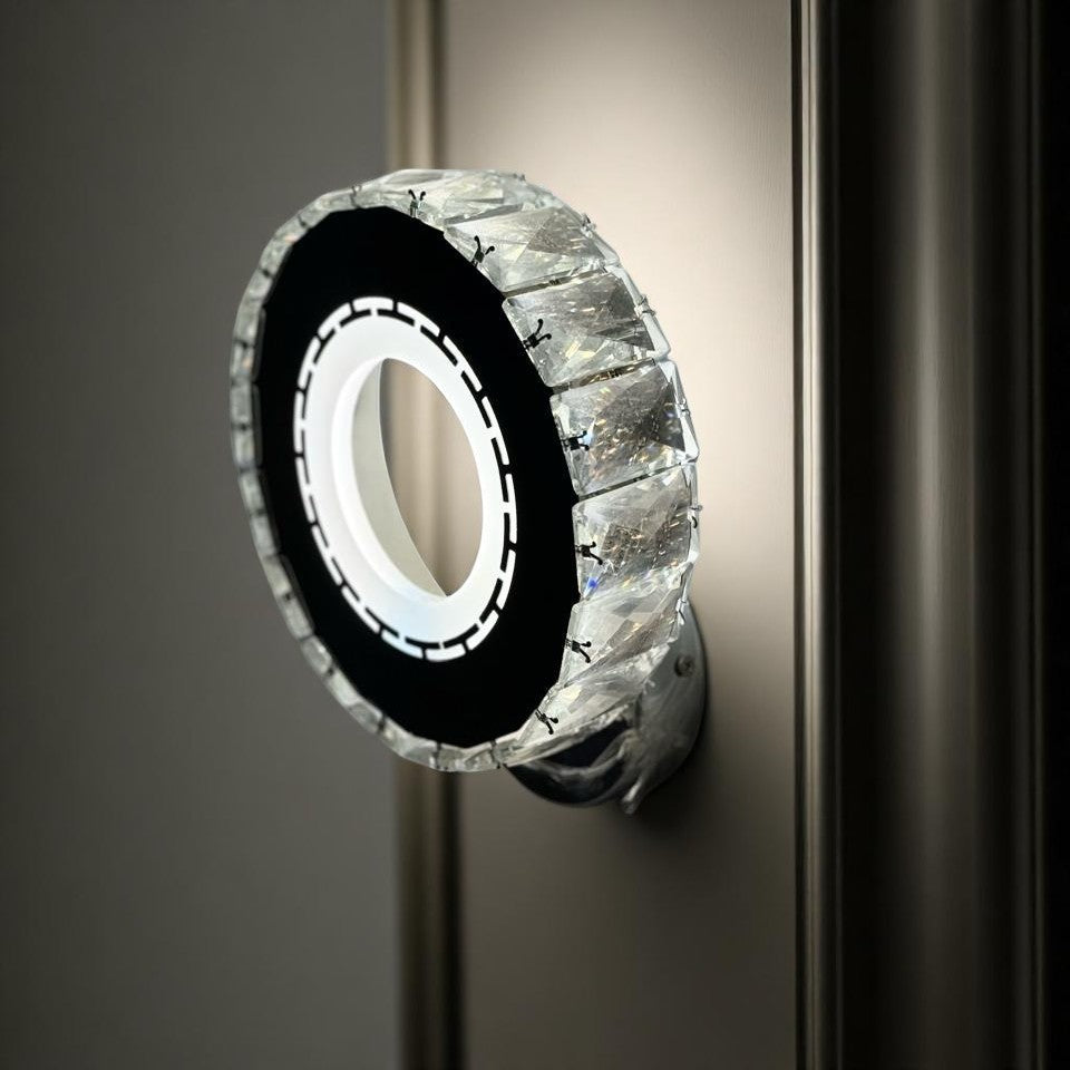 9882-1 LED Wall light, Chrome Finish - JassourCo.
