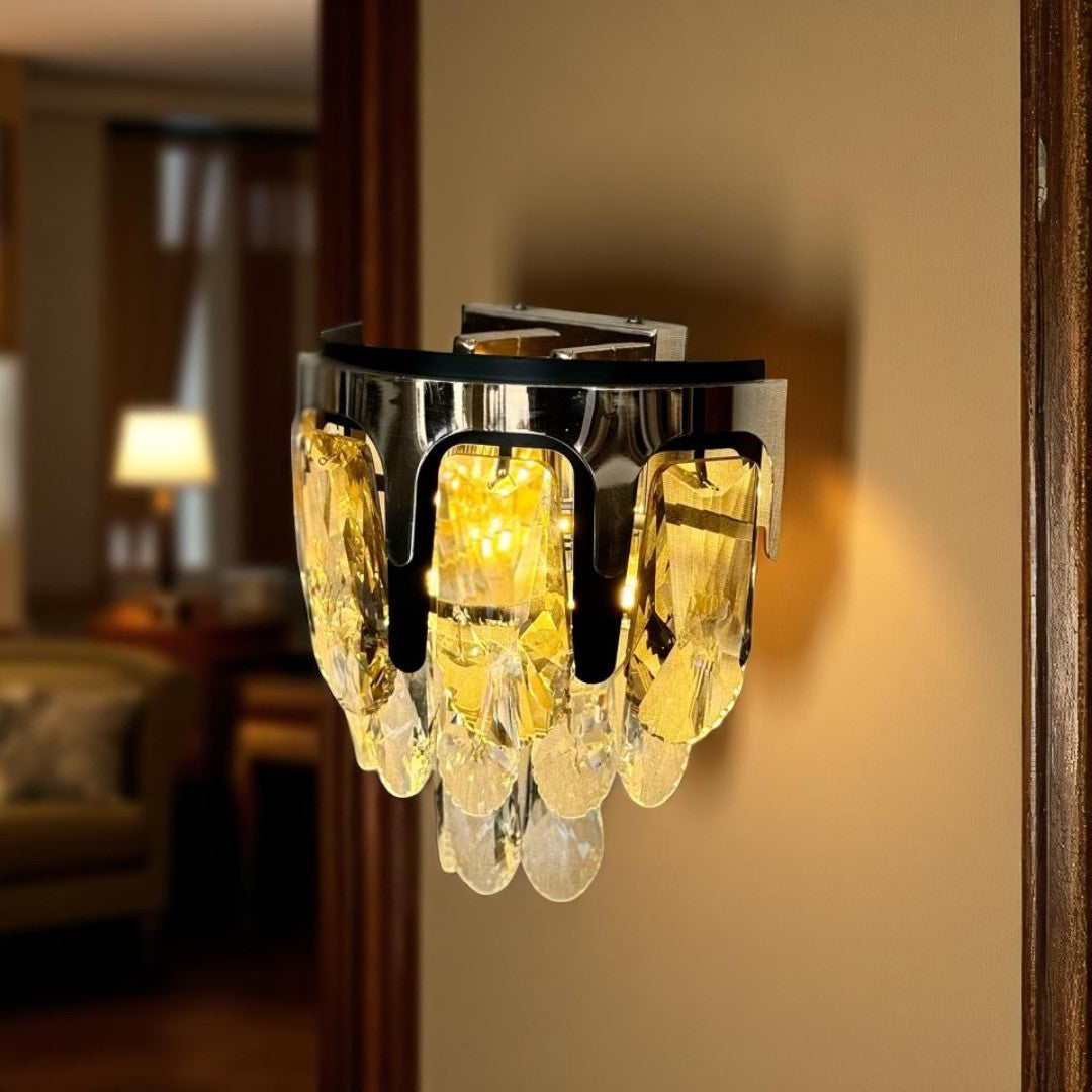 8867/2'' 2 Light Wall Fixture, Gold Finish - JassourCo.