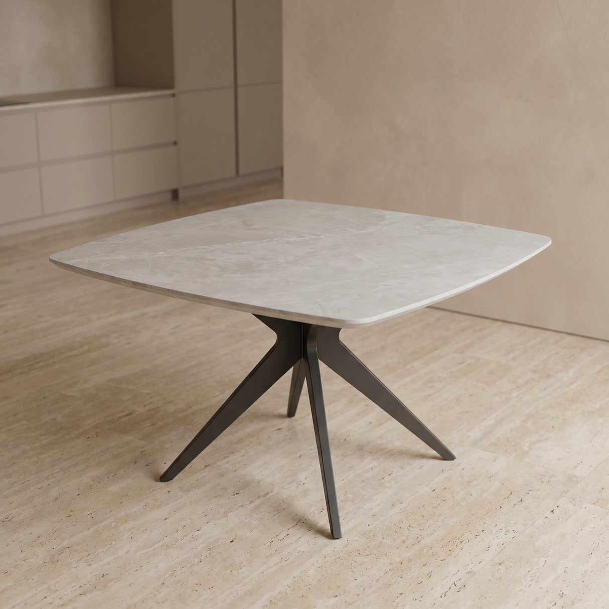 DTOG058'' Melamine Dining Table, 120x120cm