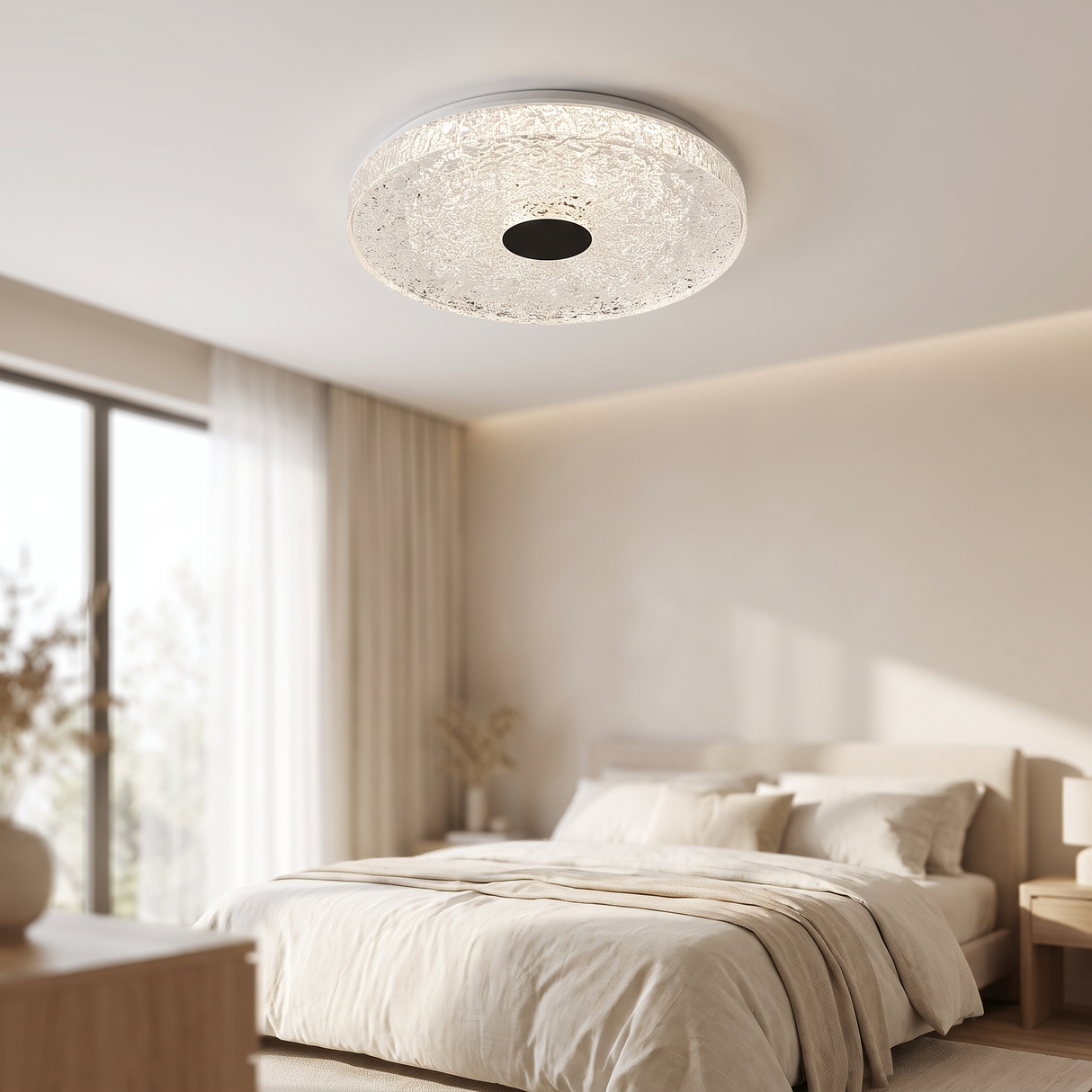 XS-724/450'' Led Ceiling Light, White Finish