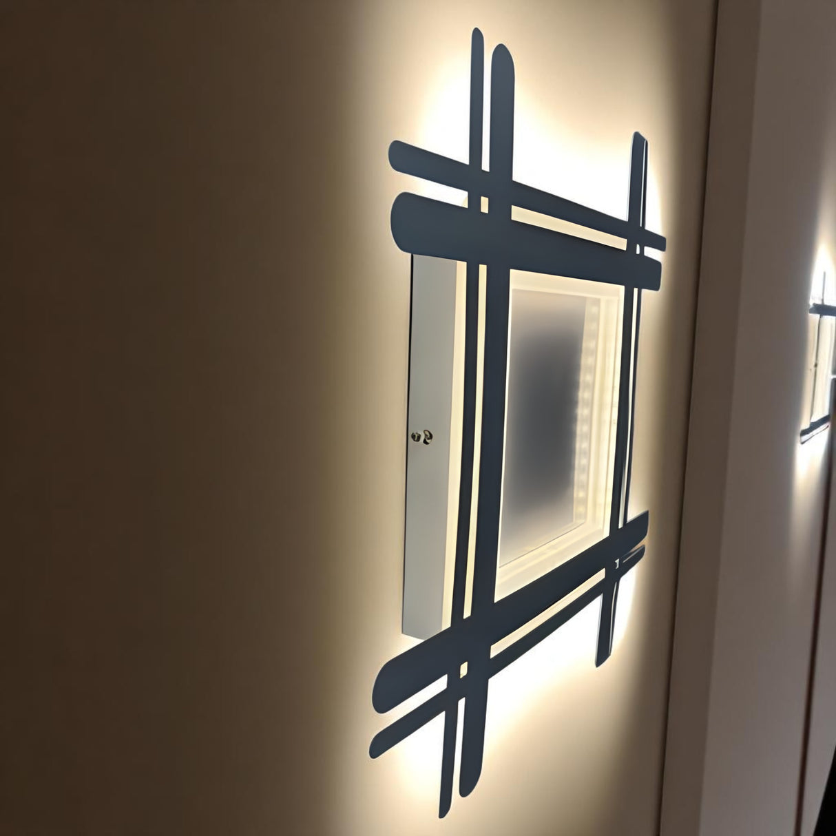 6500 Led wall Light, White Finish - JassourCo.