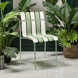 FY-860'' AURA Chair, Cream White & Haze Green Finish