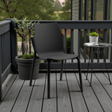 FY-880B'' AURA Chair, Black Finish