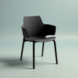 FY-880A'' AURA Chair, Black Finish