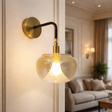 B0451-1'' 1Light Fixture, Gold Finish - JassourCo.