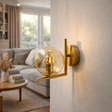 B22-1'' 1 Light Wall Fixture, Gold Finish - JassourCo.