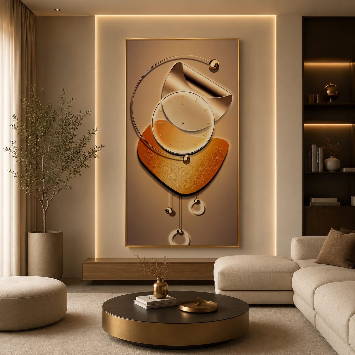 JW-022'' Clock+Panel