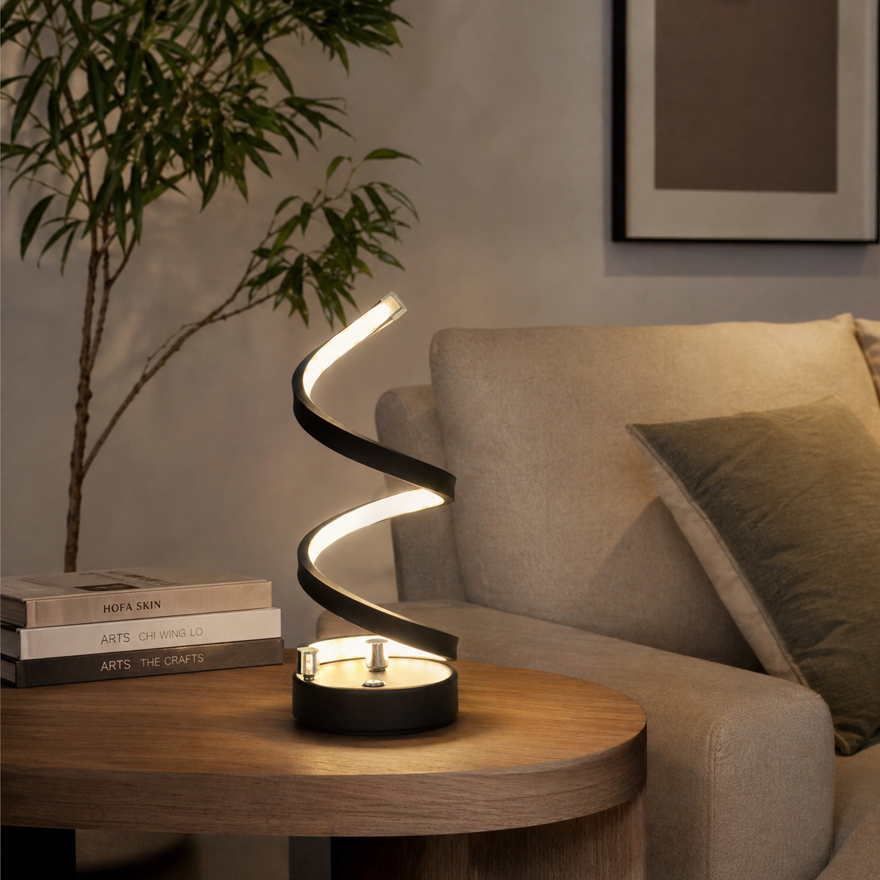 HT-TD1W030A'' Table Lamp