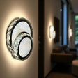 9906 Led Wall Light, Chrome Finish - JassourCo.