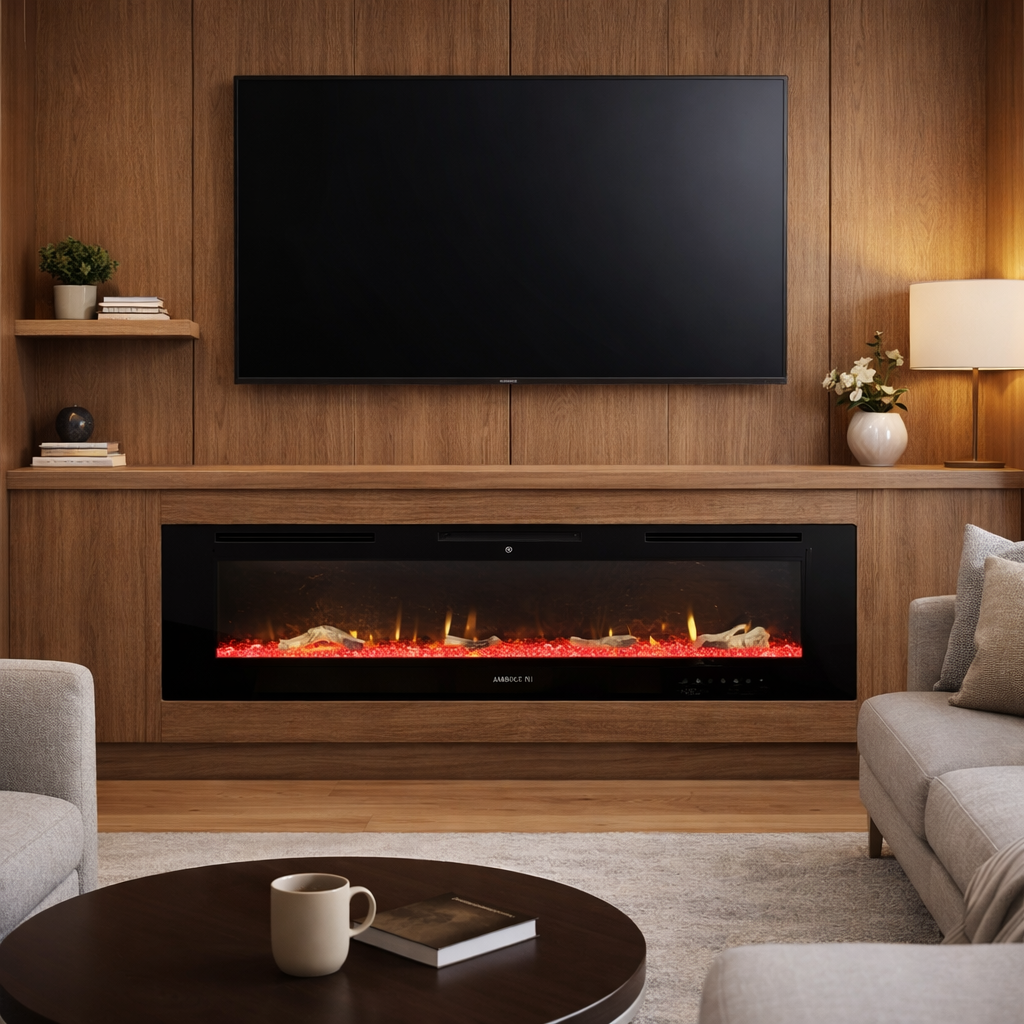 Electric fireplace CSF-B50/127cm