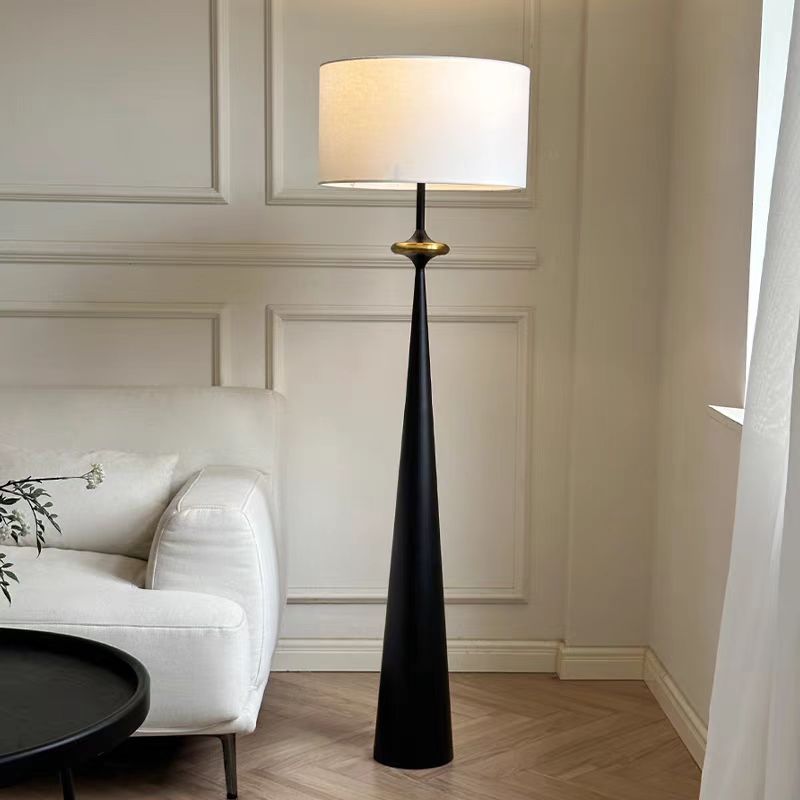 ML-916A'' Floor Lamp, Black Finish, 155x20cm