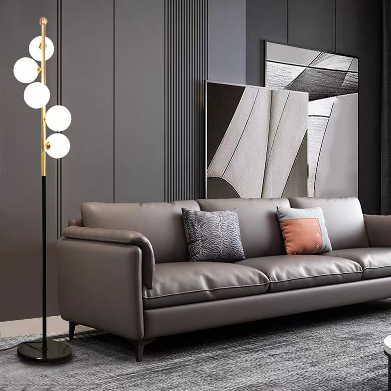 ML601/6'' FLOOR Lamp, Black Finish