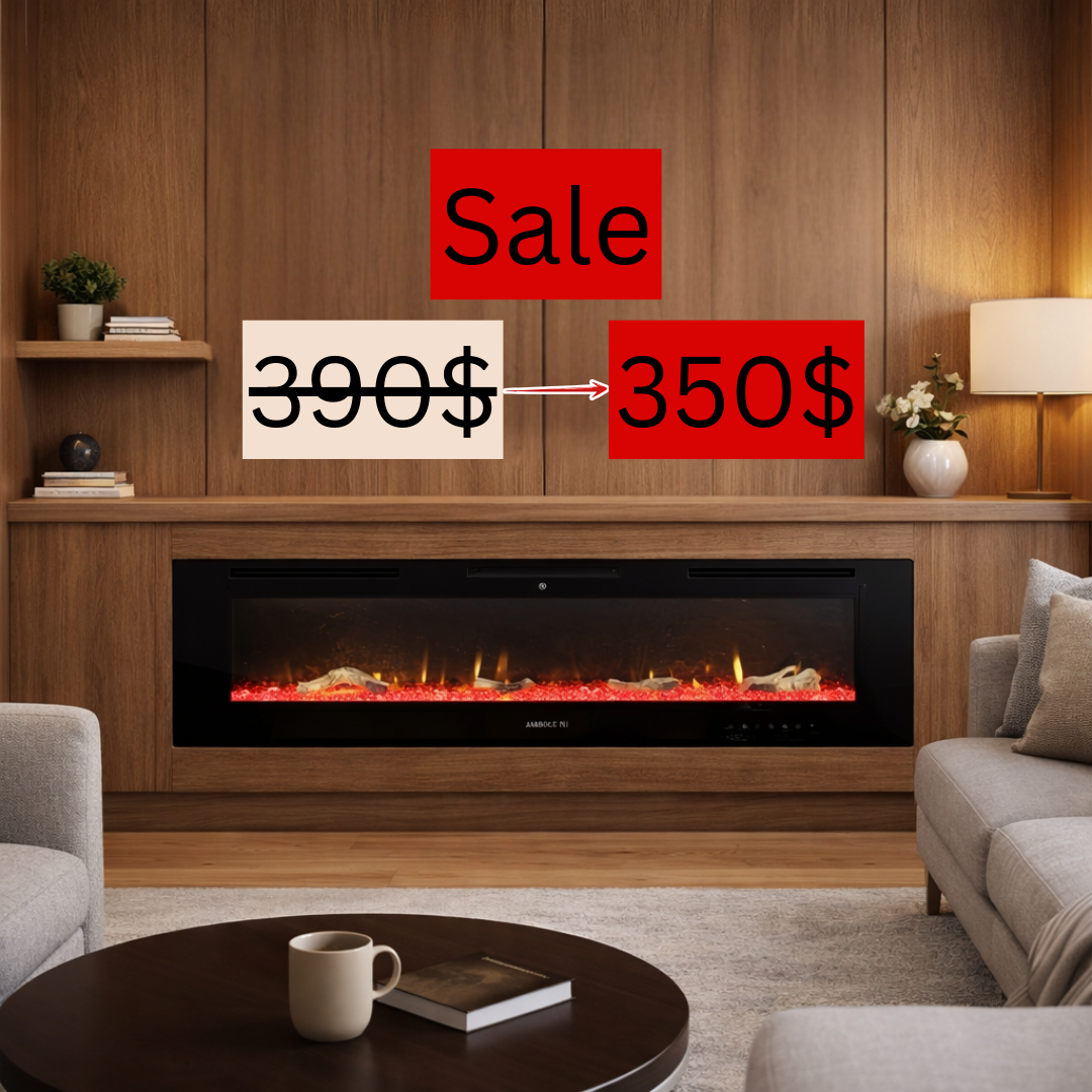 Electric fireplace CSF-B50/127cm - JassourCo.