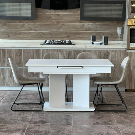 Sliding dining table/WH - JassourCo.