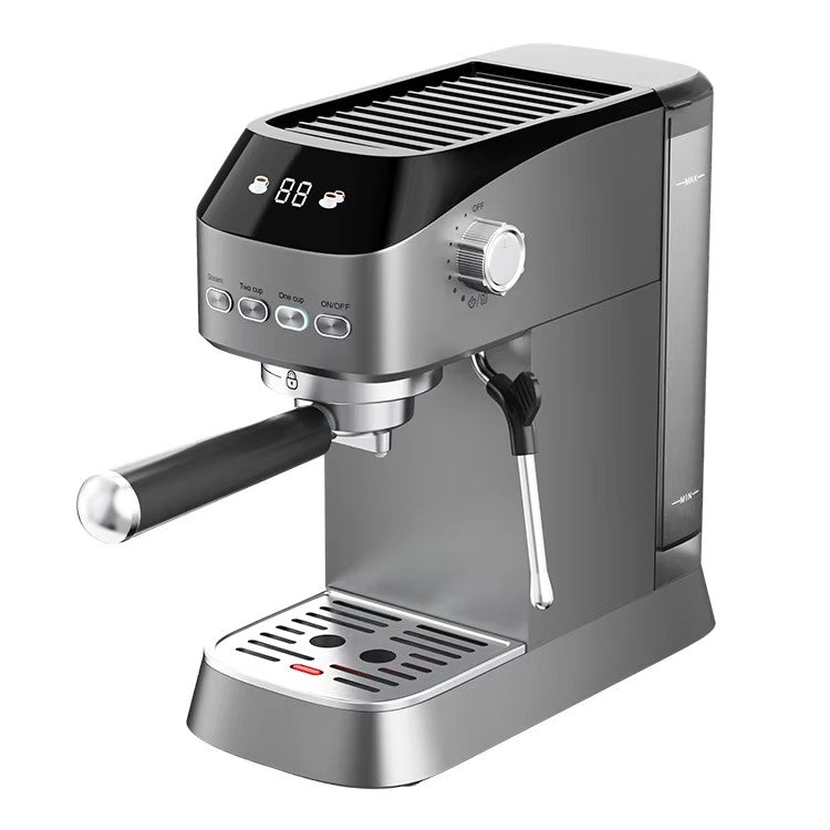 HC1103MD'' Coffee Machine, Silver Finish