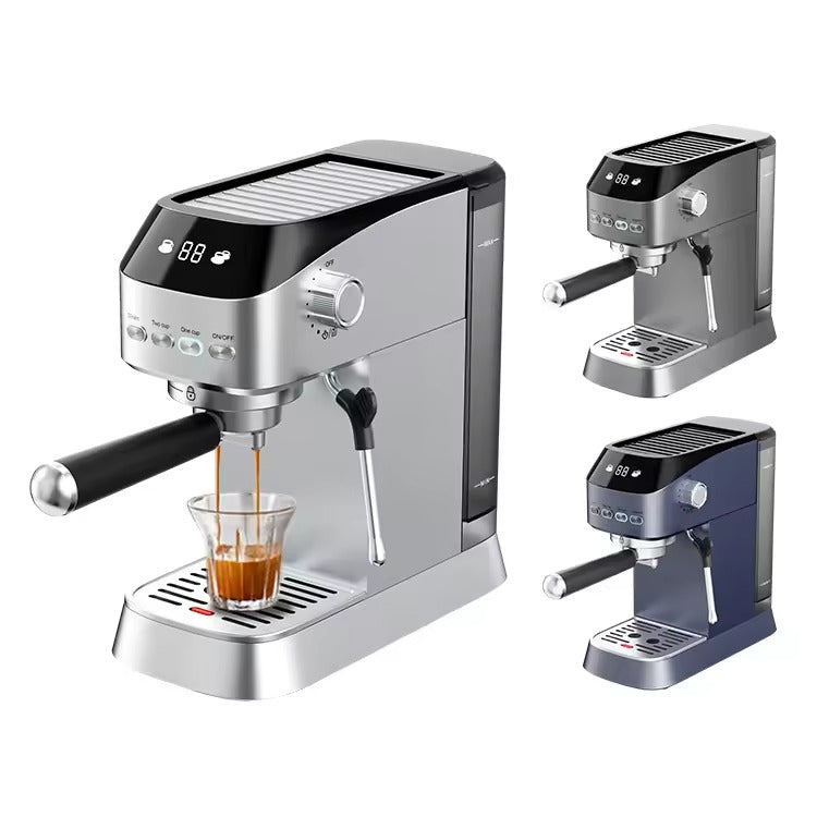 HC1103MD'' Coffee Machine, Silver Finish