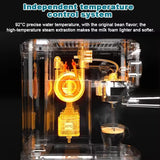 HC1103MD'' Coffee Machine, Silver Finish