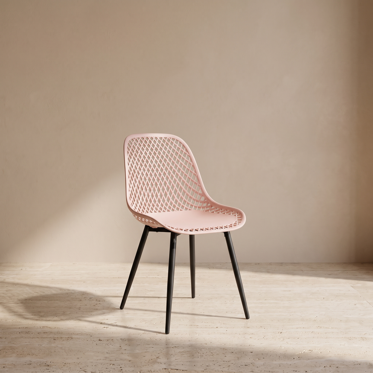 GC-97 Plastic Chair, Pink Finish