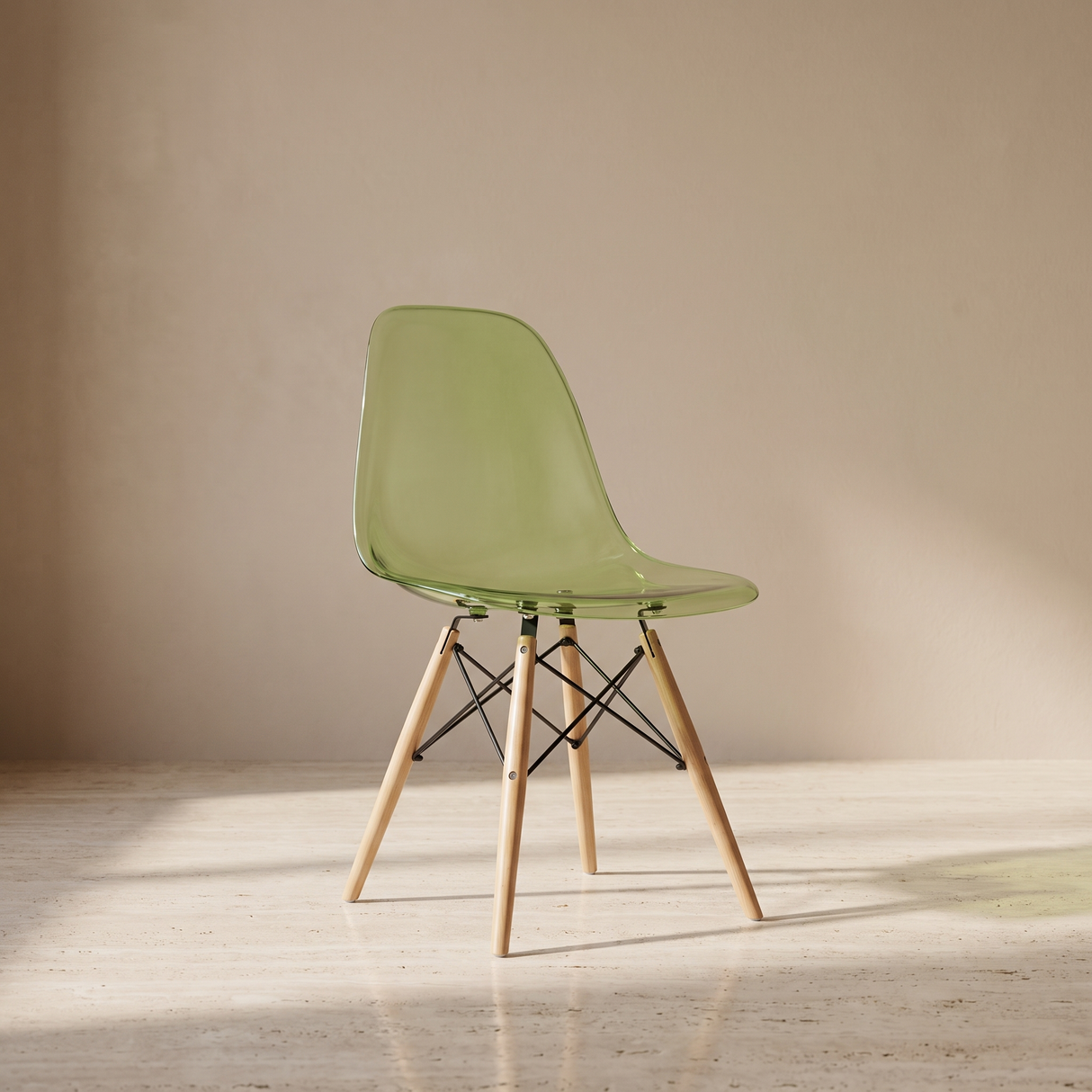GC-80/T6113 Acrylic Chair, Green Finish