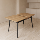 DTOG2503'' Extendable Dining Table, 120x80cm to 155x80cm