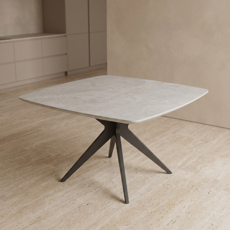 DTOG058 Melamine Dining Table, 120x120cm - JassourCo.