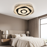 GLX19314'' Led Ceiling Light, Silver finish