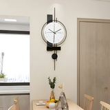 2611'' Led Light Wall clock, Black Finish