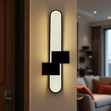 0703-bk Led Wall Light, Black Finish - JassourCo.