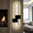 0703-bk Led Wall Light, Black Finish - JassourCo.