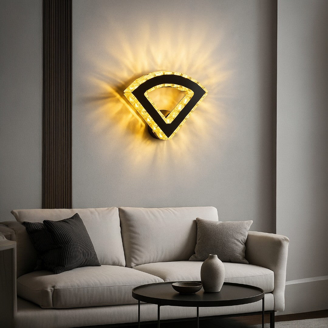 935-1 Led Wal Light, Chrome Finish